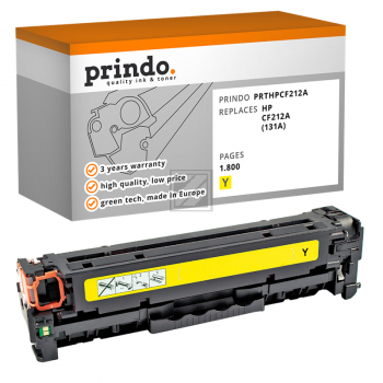 Prindo Toner-Kartusche gelb (PRTHPCF212A) ersetzt 131A Prindo Toner-Kartusche gelb (PRTHPCF212A) ersetzt 131A