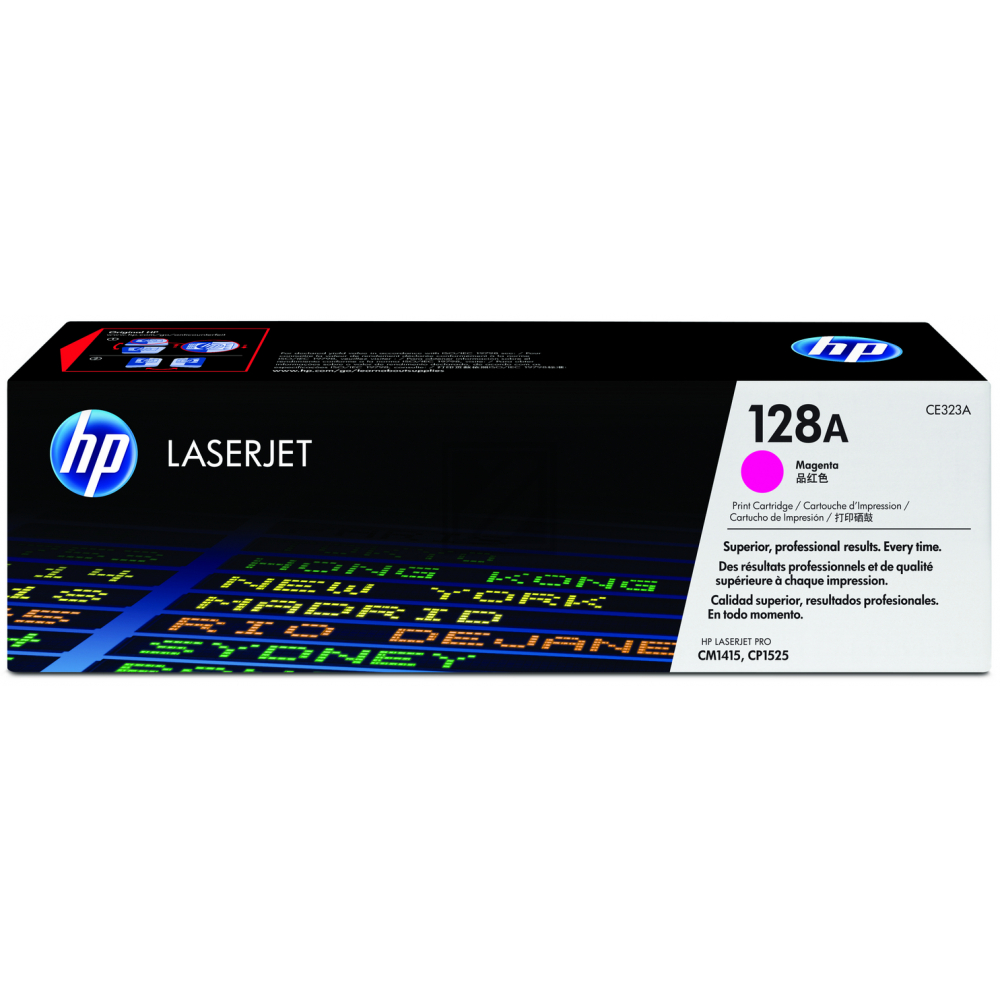 HP Toner-Kartusche magenta (CE323A, 128A) HP Toner-Kartusche magenta (CE323A, 128A)