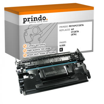 Prindo Toner-Kartusche schwarz HC (PRTHPCF287A) ersetzt 87A