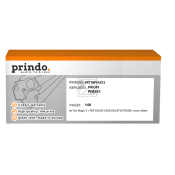 Prindo Thermo-Transfer-Rolle bk HC (PRTTRPFA351) ersetzt PFA-351