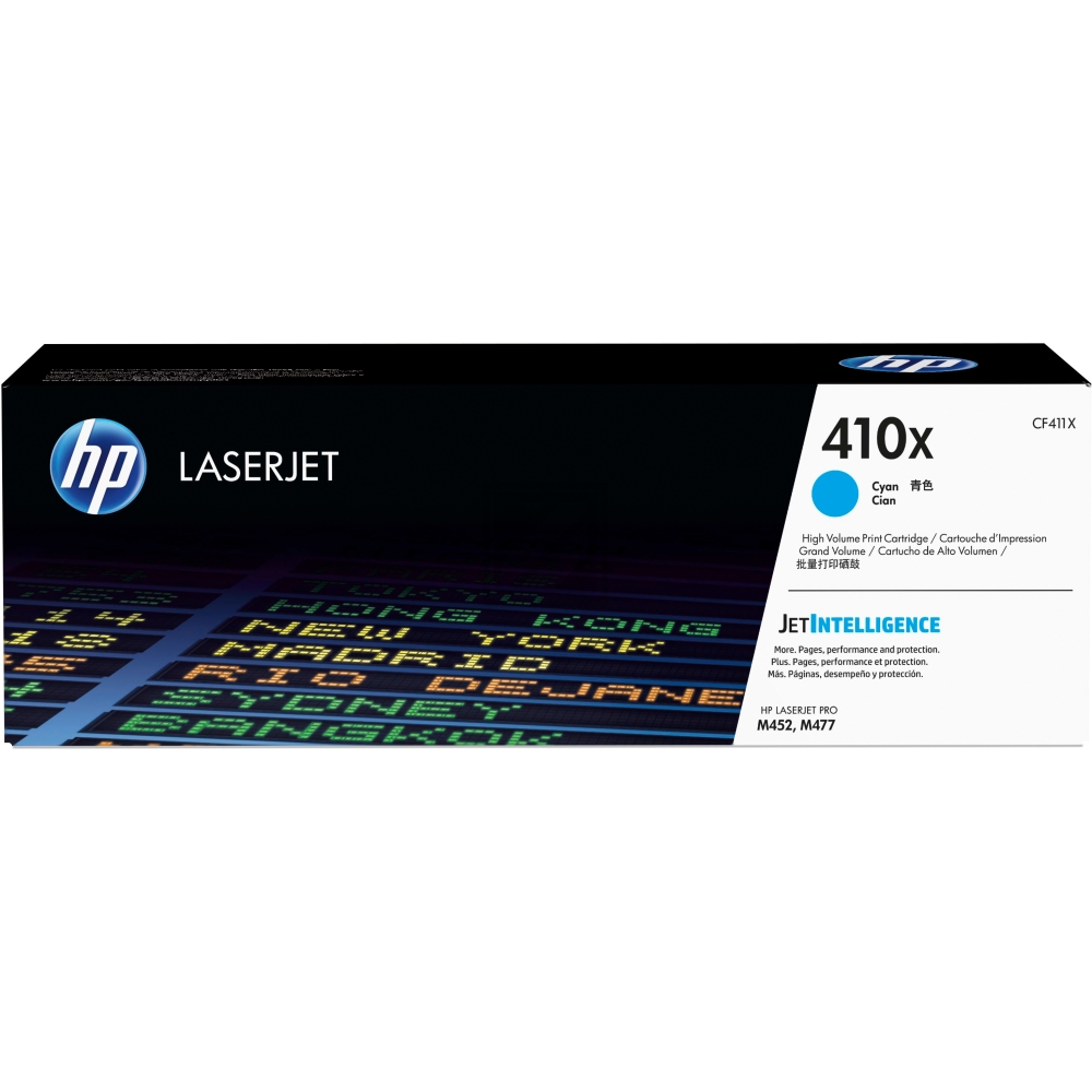 HP Toner-Kartusche cyan HC (CF411X, 410X)