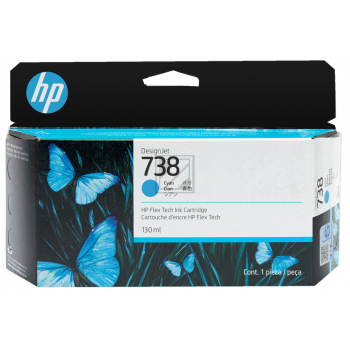 HP Tintenpatrone cyan SC (498N5A, 738)