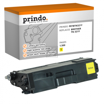 Prindo Toner-Kartusche y (PRTBTN321Y) ersetzt TN-321Y