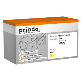 Prindo Toner-Kartusche y HC (PRTHPCF412X) ersetzt 410X