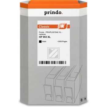 Prindo Tintenpatrone  bk HC (PRIHPL0S70AE) ersetzt 953XL