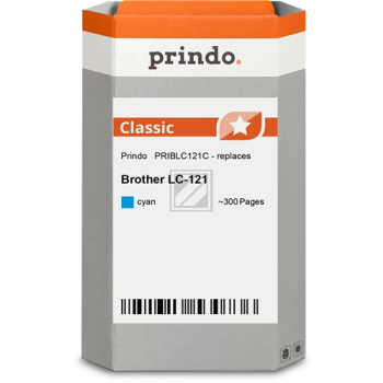 Prindo Tintenpatrone  c (PRIBLC121C) ersetzt LC-121C