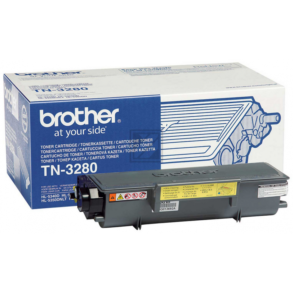 Brother Toner-Kit bk HC (TN-3280)