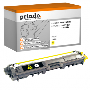 Prindo Toner-Kit y (PRTBTN241Y) ersetzt TN-241Y