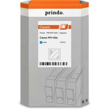 Prindo Tintenpatrone  c (PRICPFI102C) ersetzt PFI-102C