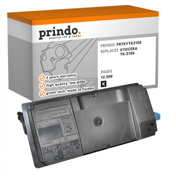 Prindo Toner-Kit bk (PRTKYTK3100) ersetzt TK-3100