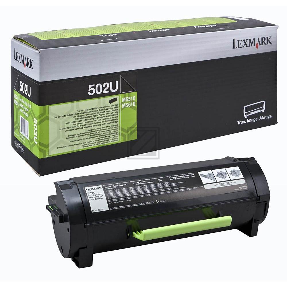 Lexmark Toner-Kit Corporate schwarz HC plus + (50F2U0E, 502U) Lexmark Toner-Kit Corporate schwarz HC plus + (50F2U0E, 502U)