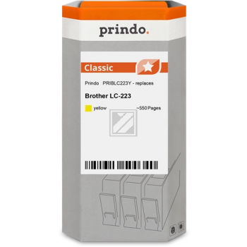 Prindo Tintenpatrone  y (PRIBLC223Y) ersetzt LC-223Y