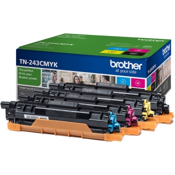 Brother Toner-Kartusche gelb, magenta, schwarz, cyan (TN-243CMYK)