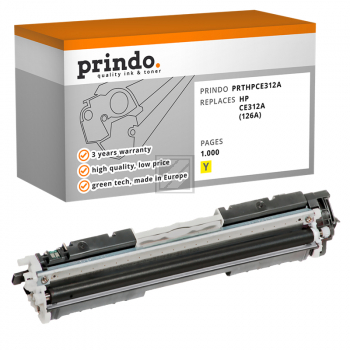Prindo Toner-Kartusche y (PRTHPCE312A) ersetzt 126A
