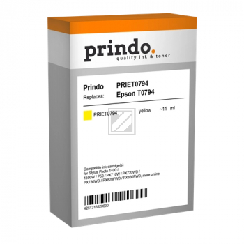 Prindo Tintenpatrone y (PRIET0794) ersetzt T0794