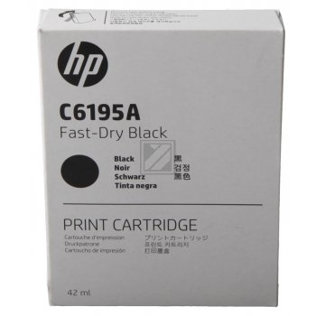 HP Tintendruckkopf Fast Dry bk (C6195A)