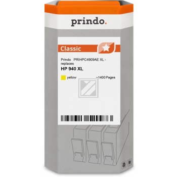 Prindo Tintenpatrone  y HC (PRIHPC4909AE) ersetzt 940XL