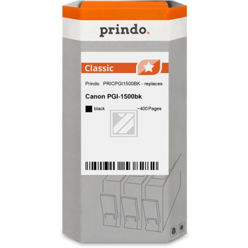 Prindo Tintenpatrone  bk (PRICPGI1500BK) ersetzt PGI-1500BK