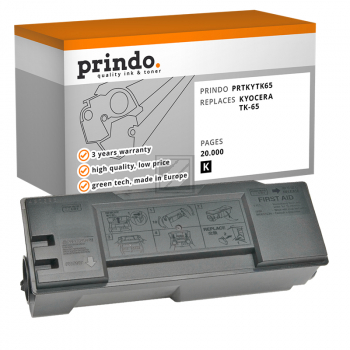 Prindo Toner-Kit bk (PRTKYTK65) ersetzt TK-65