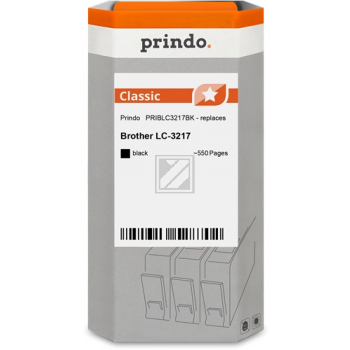 Prindo Tintenpatrone  bk (PRIBLC3217BK) ersetzt LC-3217BK