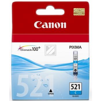 Canon Tintenpatrone cyan (2934B001, CLI-521C)