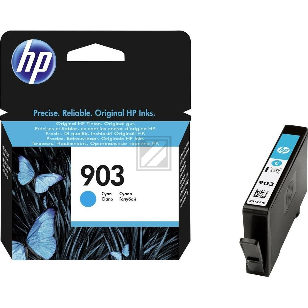 HP Tintenpatrone cyan (T6L87AE, 903)