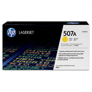 HP Toner-Kartusche gelb (CE402A, 507A) HP Toner-Kartusche gelb (CE402A, 507A)