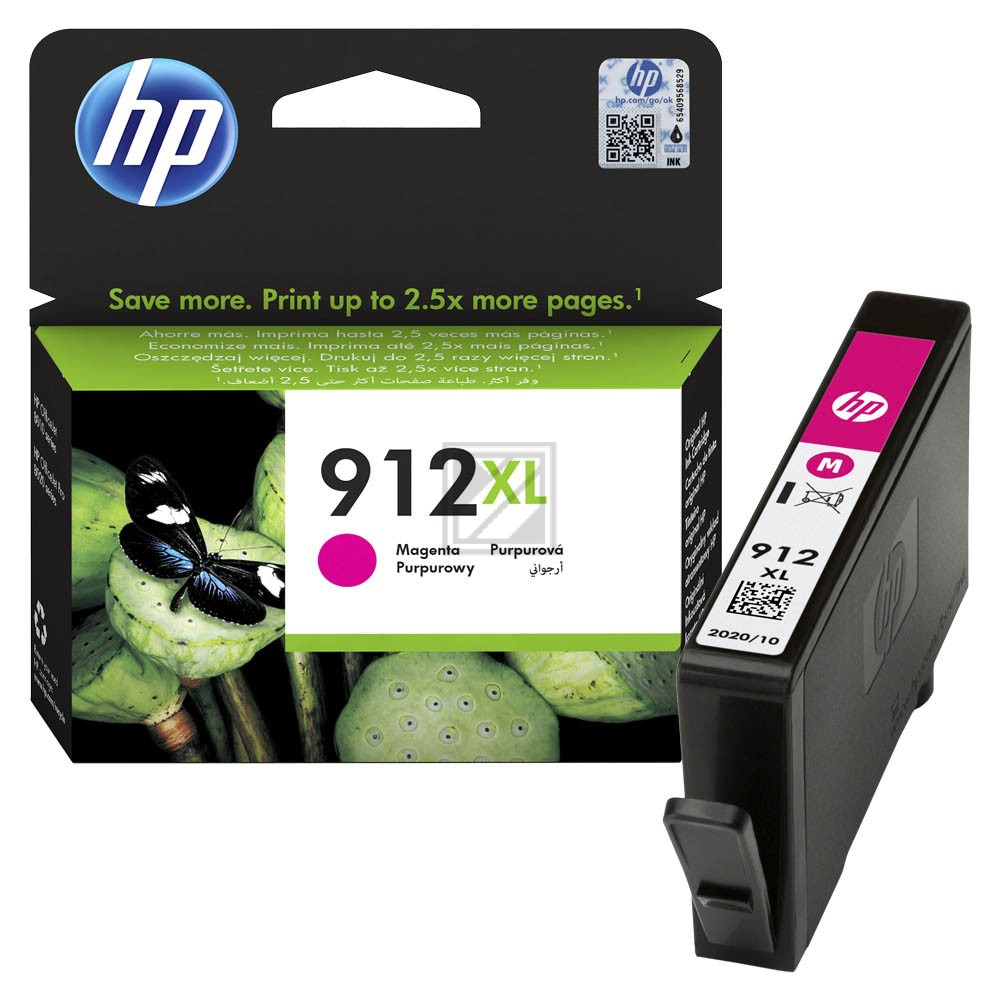 HP Tintenpatrone m HC (3YL82AE, 912XL)