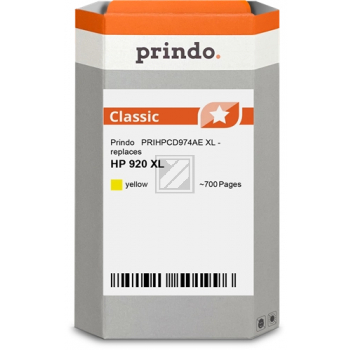 Prindo Tintenpatrone  y HC (PRIHPCD974AE) ersetzt 920XL