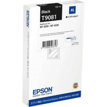 Epson Tintenpatrone bk (C13T908140, T9081)