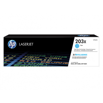 HP Toner-Kartusche cyan HC (CF541X, 203X) HP Toner-Kartusche cyan HC (CF541X, 203X)