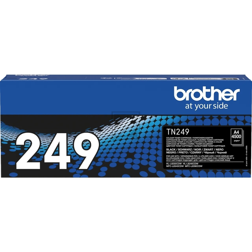 Brother Toner-Kit schwarz HC plus (TN-249BK)