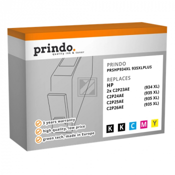 Prindo Tintendruckkopf y, m, 2 x bk, c HC (PRSHP934XL 935XLPlus) ersetzt 935XL