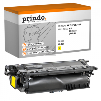 Prindo Toner-Kartusche gelb (PRTHPCE262A) ersetzt 648A Prindo Toner-Kartusche gelb (PRTHPCE262A) ersetzt 648A