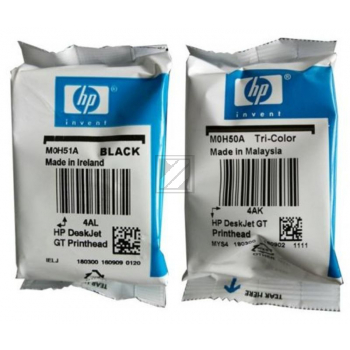 HP Tintendruckkopf cyan/magenta/gelb, schwarz (3YP61AE)