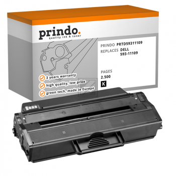 Prindo Toner-Kit bk HC (PRTD59311109) ersetzt DRYXV