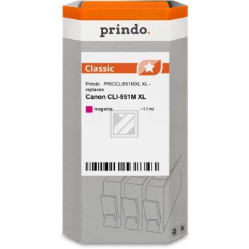 Prindo Tintenpatrone  m HC (PRICCLI551MXL) ersetzt CLI-551MXL