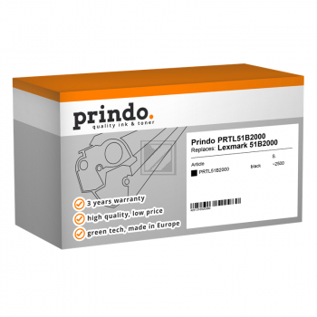 Prindo Toner-Kartusche bk HC (PRTL51B2H00) ersetzt 51B2H00