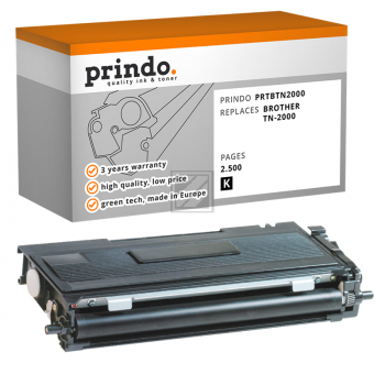 Prindo Toner-Kit bk (PRTBTN2000) ersetzt TN-2000