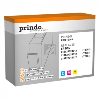 Prindo Tintenpatrone y, m, c (PRSET2705 MCVP) ersetzt T2705