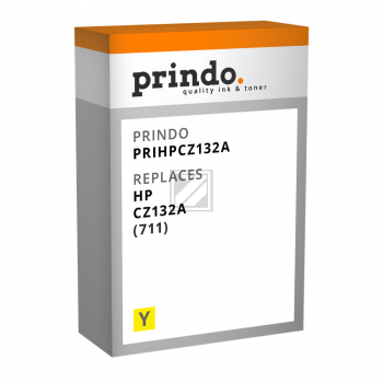 Prindo Tintenpatrone y (PRIHPCZ132A) ersetzt 711