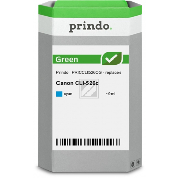 Prindo Tintenpatrone (Green) c (PRICCLI526CG) ersetzt CLI-526C