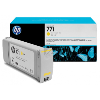 HP Tintenpatrone y (B6Y10A, 771)