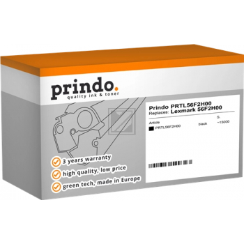 Prindo Toner-Kartusche bk HC (PRTL56F2H00) ersetzt 56F2H00