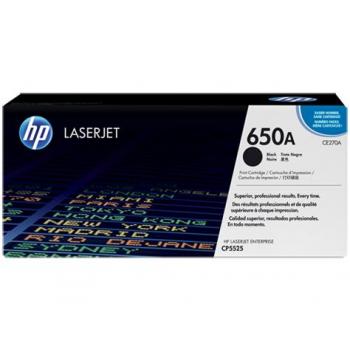 HP Toner-Kartusche schwarz (CE270A, 650A) HP Toner-Kartusche schwarz (CE270A, 650A)