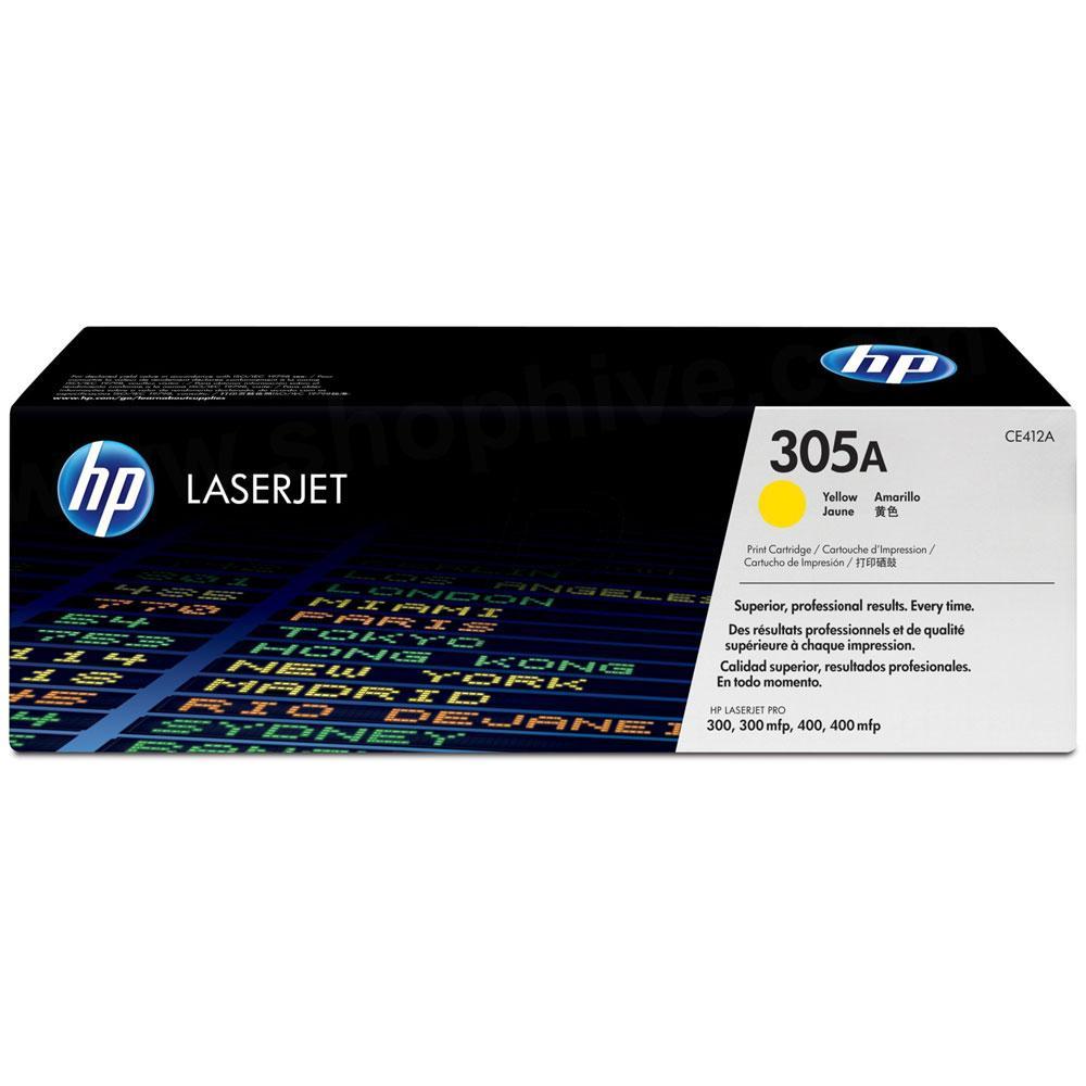 HP Toner-Kartusche gelb (CE412A, 305A) HP Toner-Kartusche gelb (CE412A, 305A)