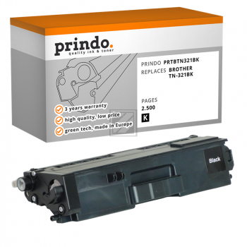 Prindo Toner-Kartusche schwarz (PRTBTN321BK) ersetzt TN-321BK Prindo Toner-Kartusche schwarz (PRTBTN321BK) ersetzt TN-321BK