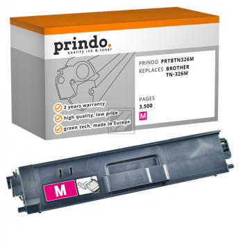 Prindo Toner-Kartusche m HC (PRTBTN326M) ersetzt TN-326M