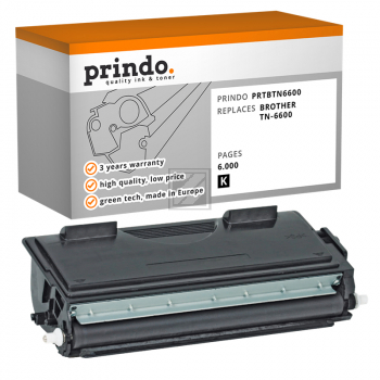 Prindo Toner-Kartusche bk HC (PRTBTN6600) ersetzt TN-6600