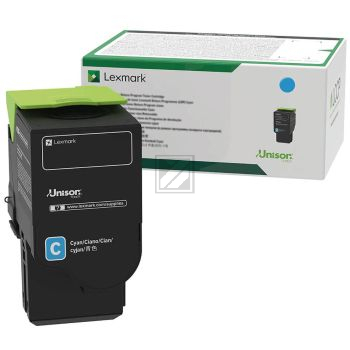 Lexmark Toner-Kit Return Program cyan HC (75M2HC0) Lexmark Toner-Kit Return Program cyan HC (75M2HC0)